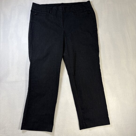 Lane Bryant Pants - Lane Bryant Charcoal Gray Dress Pants Women's Wide Leg Size 20 Short